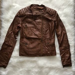 Leather Jacket Aeropostale